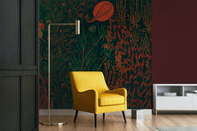 M3914-1 Yari Red Dankie Mural by Tres Tintas