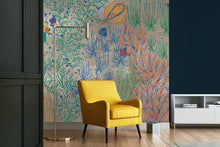 M3914-2 Yari Gray Dankie Mural by Tres Tintas