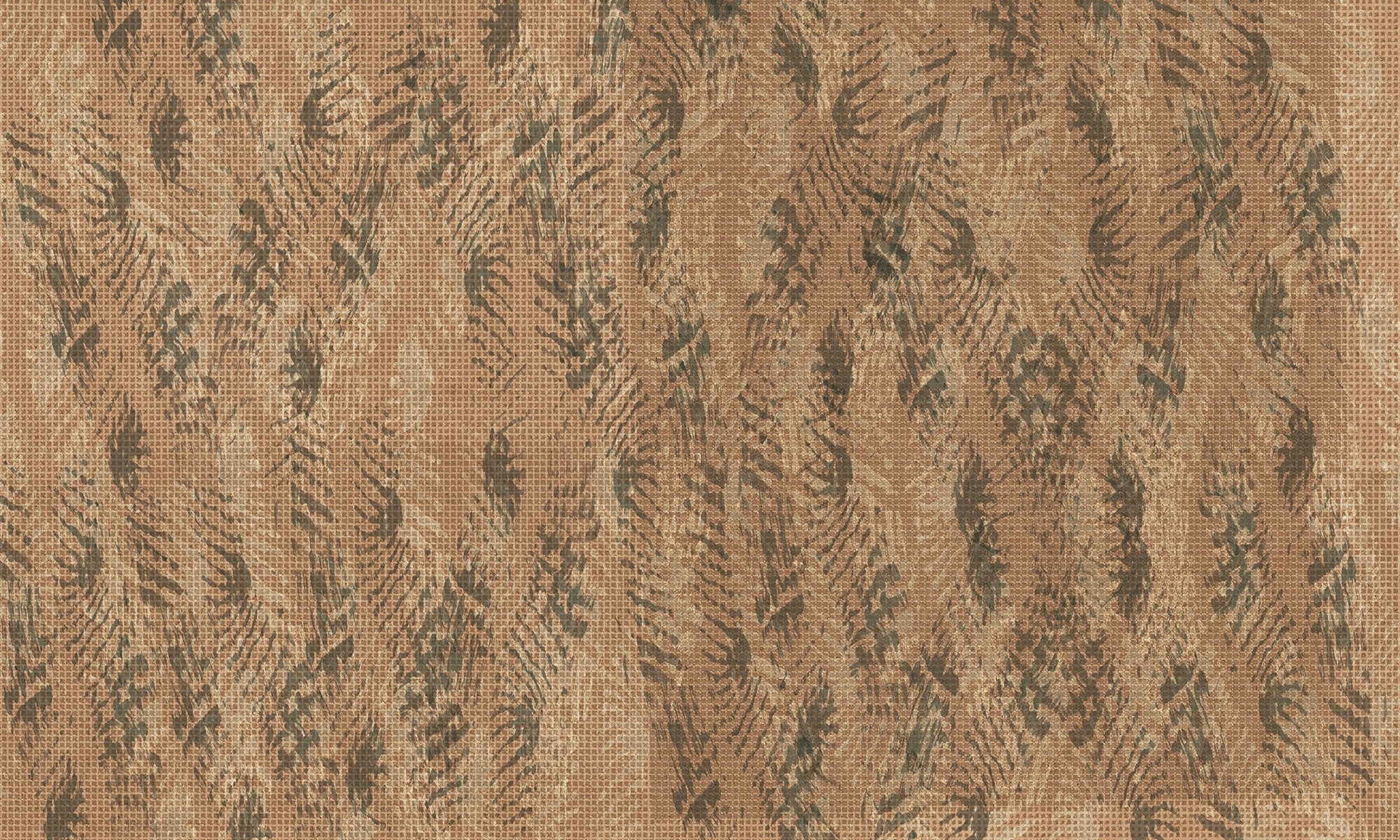 M4001-3 Quebra Terracotta (M4001-3) Rima Mural by Tres Tintas