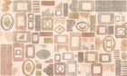 M4002-1 Frutai Salmon Rima Mural by Tres Tintas