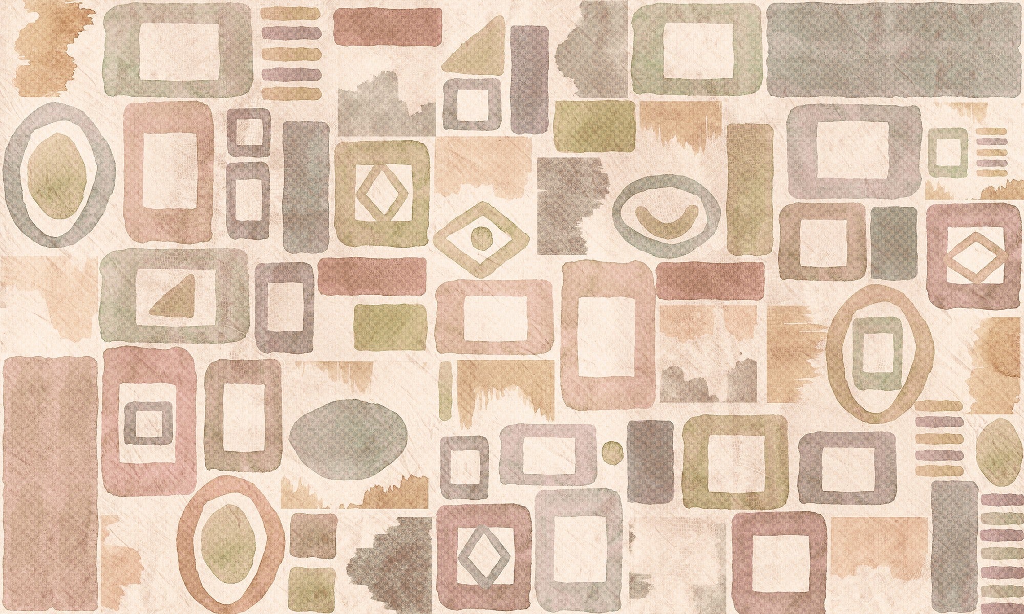 M4002-1 Frutai Salmon Rima Mural by Tres Tintas