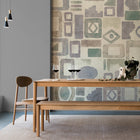 M4002-2 Frutai Blue Rima Mural by Tres Tintas
