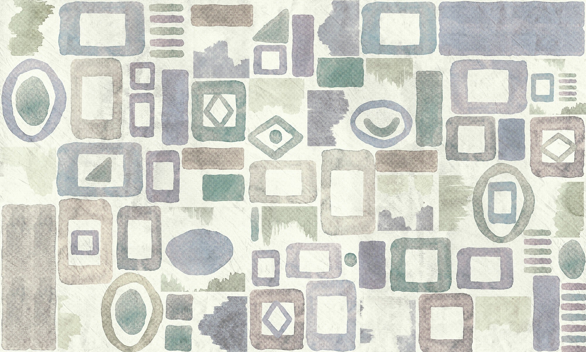 M4002-2 Frutai Blue Rima Mural by Tres Tintas
