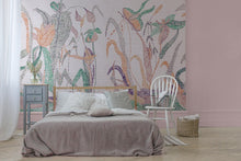 M4005-1 Rama Brown Rima Mural by Tres Tintas