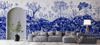 M4202-3 Scenari Blue Barcino Mural by Tres Tintas