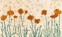 M4203-1 Montsi Orange Barcino Mural by Tres Tintas
