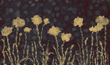 M4203-2 Montsi Dark Blue Barcino Mural by Tres Tintas