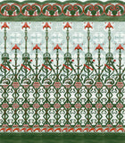 M4204-1 Gracia Green Barcino Mural by Tres Tintas