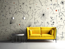 M4309-2 Astra Beige Tafetán Mural by Tres tintas