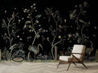 M4310-1 Nox Negro Tafetán Mural by Tres tintas