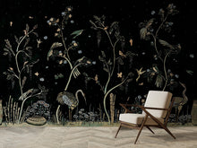 M4310-1 Nox Negro Tafetán Mural by Tres tintas