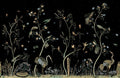 Nox Negro Tafetán Mural by Tres Tintas