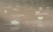 M4312-1 Aqua Beige Tafetán Mural by Tres tintas