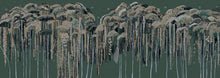 M4313-1 Medusa Verde Tafetán Mural by Tres tintas