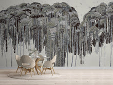 M4313-3 Medusa Beige Tafetán Mural by Tres tintas