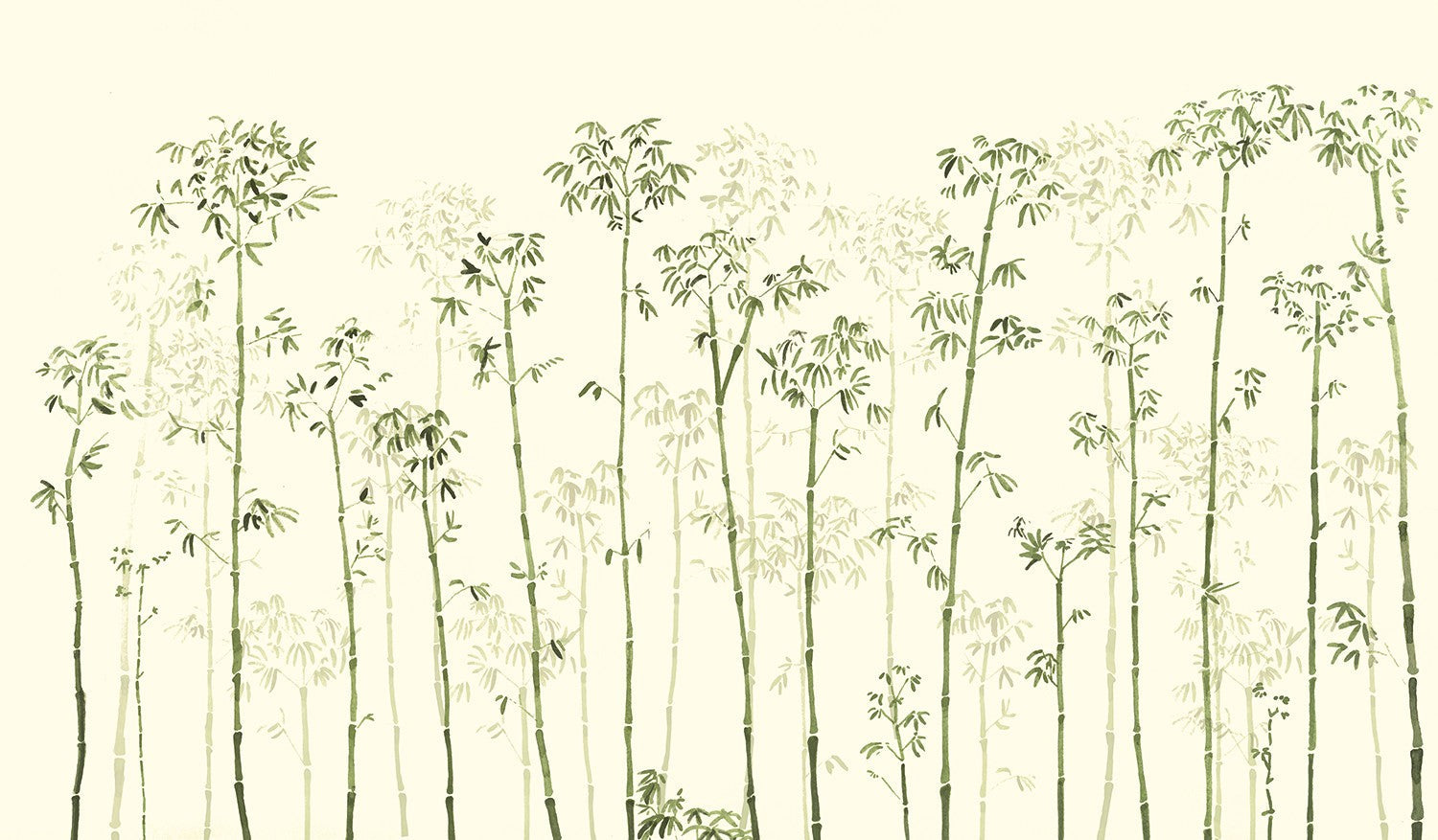 M4314-3 Bambú Beige Tafetán Mural by Tres tintas