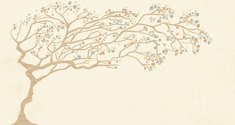 M4315-2 Sazón Beige Tafetán Mural by Tres tintas