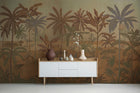 M4318-1 Oasis Rojo Tafetán Mural by Tres tintas