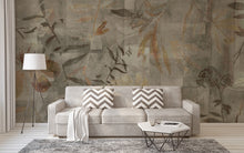 M4319-2 Impronta Marrón Tafetán Mural by Tres tintas