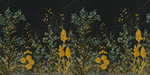 M4501-2 Folía Negro Bucólica Mural by Tres Tintas