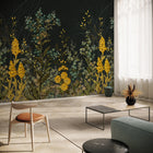 M4501-2 Folía Negro Bucólica Mural by Tres Tintas