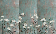 M4502-3 Kintsugi Turquesa Bucólica Mural by Tres Tintas