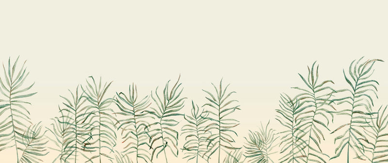 M4512-1 Raigón Verde Bucólica Mural by Tres Tintas