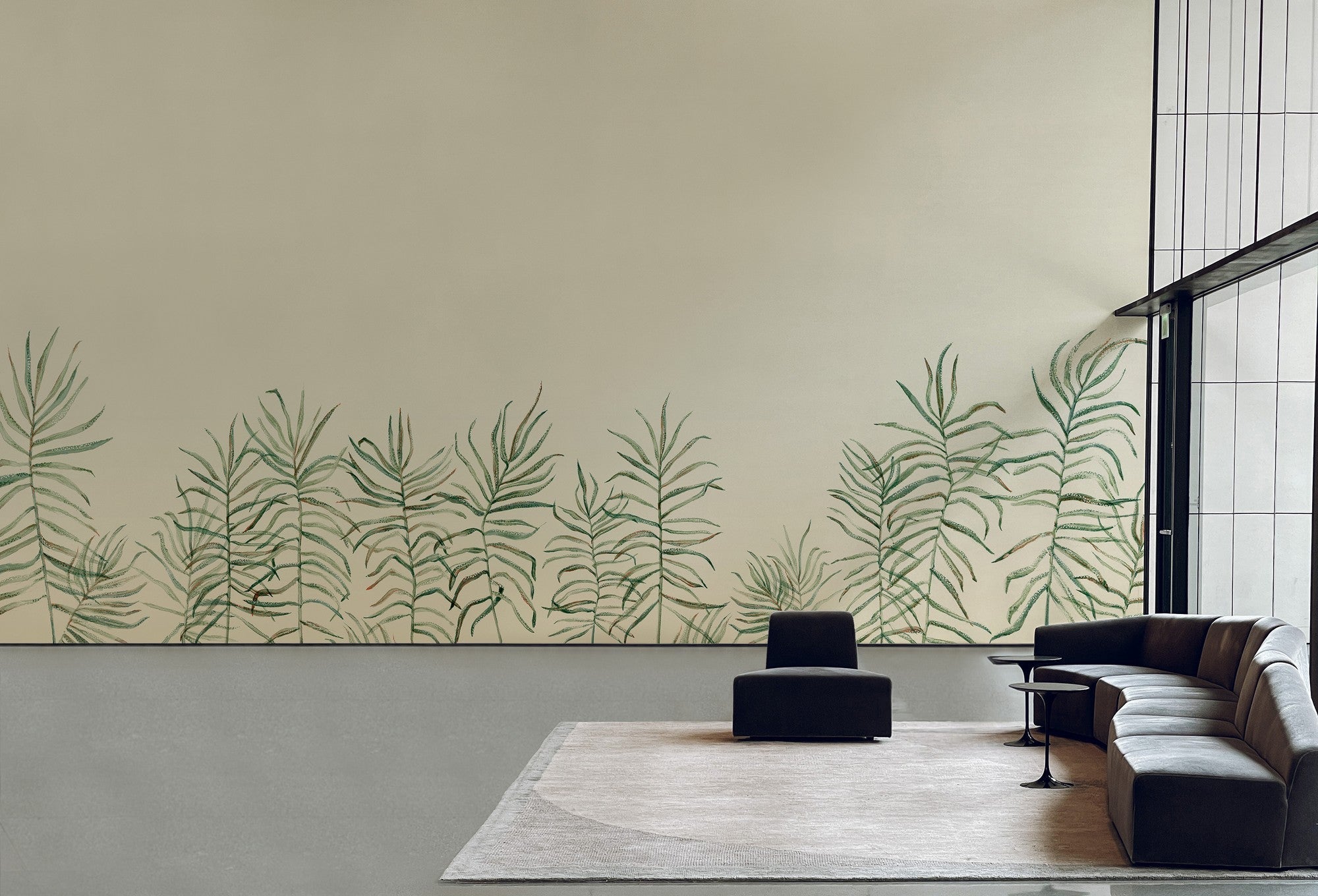 M4512-1 Raigón Verde Bucólica Mural by Tres Tintas