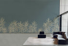 M4512-2 Raigón Azul claro Bucólica Mural by Tres Tintas