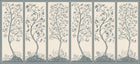 M4514-1 Stampa Azul claro Bucólica Mural by Tres Tintas