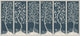 Stampa Azul oscuro Bucólica Mural by Tres Tintas