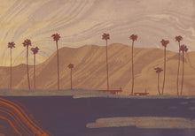 M4903-1 Palms view Mallow L'Enfant Terrible Mural by Tres Tintas