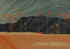 M4903-3 Palms view Grey L'Enfant Terrible Mural by Tres Tintas