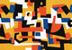 Cubic experience Yellow L'Enfant Terrible Mural by Tres Tintas