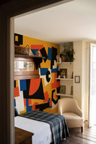 M4904-1 Cubic experience Yellow L'Enfant Terrible Mural by Tres Tintas