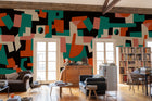 M4904-3 Cubic experience Black L'Enfant Terrible Mural by Tres Tintas