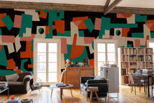 M4904-3 Cubic experience Black L'Enfant Terrible Mural by Tres Tintas