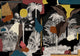 Colonial Abstraction Black Playful Layers Mural by Tres Tintas