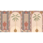 Jungle Arches Pink New Primitivism Mural by Tres Tintas