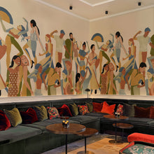 Verbena Beige Solera Mural by Tres Tintas