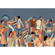 Verbena Blue Solera Mural by Tres Tintas