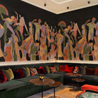 Verbena Black Solera Mural by Tres Tintas