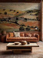 Quijote Red Solera Mural by Tres Tintas