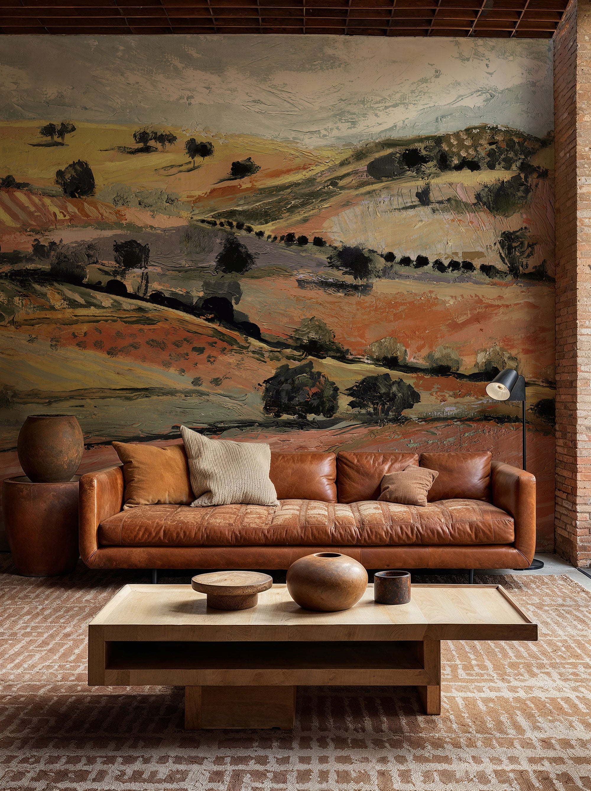 Quijote Red Solera Mural by Tres Tintas