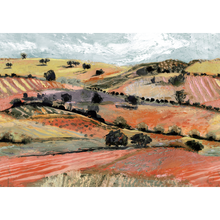 Quijote Red Solera Mural by Tres Tintas