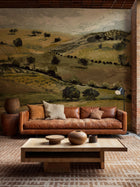 Quijote Yellow Solera Mural by Tres Tintas