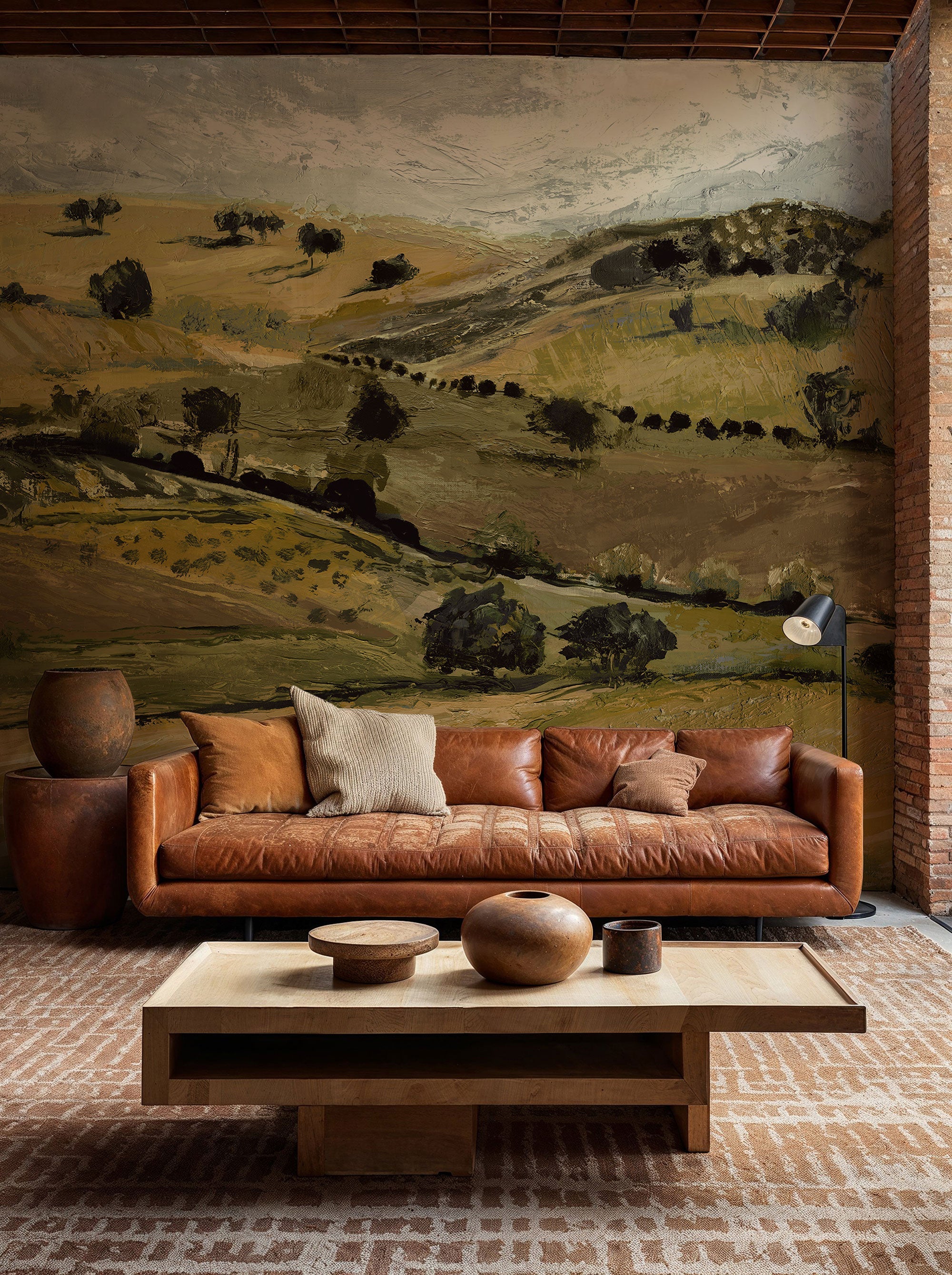 Quijote Yellow Solera Mural by Tres Tintas