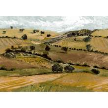 Quijote Yellow Solera Mural by Tres Tintas