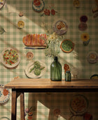 Tapeo Vichy Solera Mural by Tres Tintas