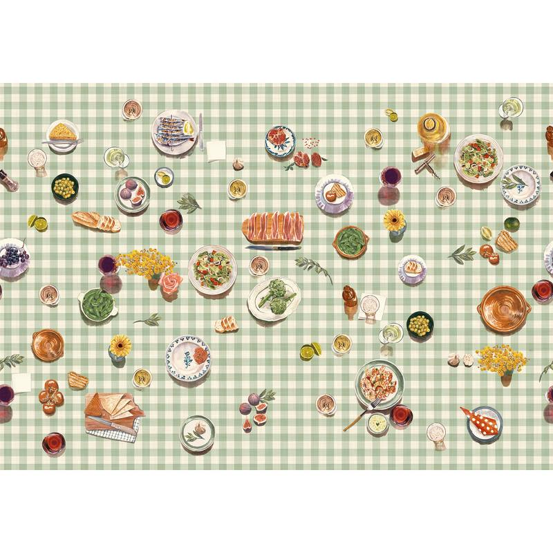 Tapeo Vichy Solera Mural by Tres Tintas